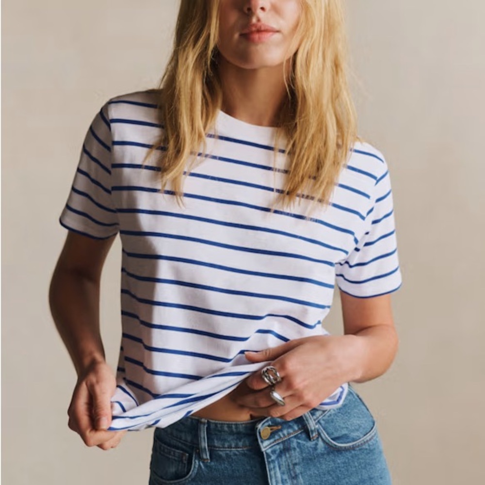 💙 Sézane Conrad Striped T-Shirt